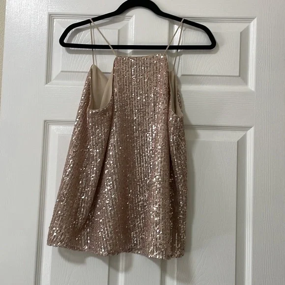 Brand New LOFT sequin cami - Picture 4 of 5